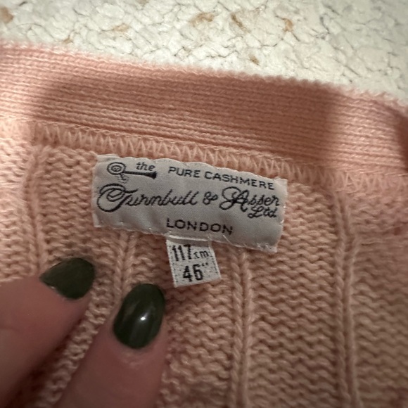 Turnbull and asser cable knit cardgian - Picture 2 of 6